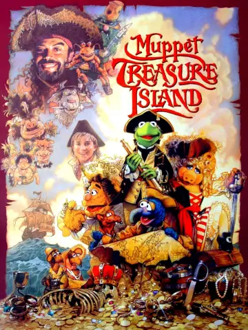 Plakat do filmu "Muppety na wyspie skarbów" #674467