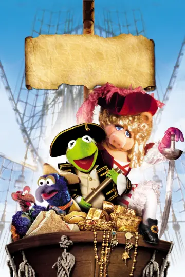 Plakat do filmu "Muppety na wyspie skarbów" #674480