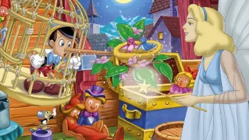 Zasłona do filmu "Pinokio" #239729