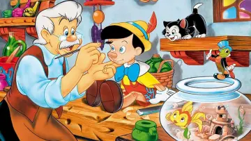 Zasłona do filmu "Pinokio" #239730