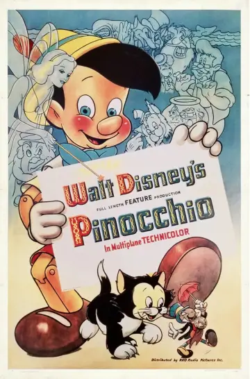 Plakat do filmu "Pinokio" #44176