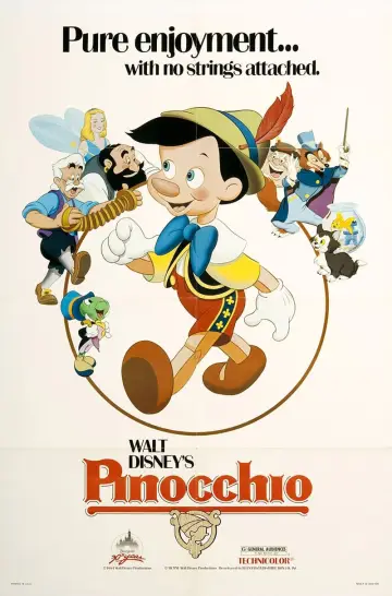 Plakat do filmu "Pinokio" #44205