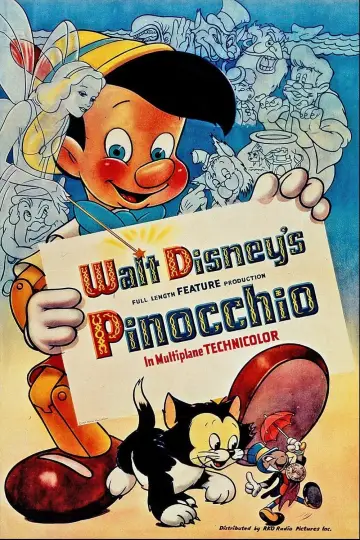 Plakat do filmu "Pinokio" #44224