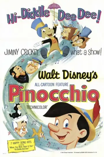 Plakat do filmu "Pinokio" #44229