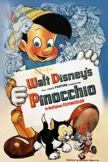 Plakat do filmu "Pinokio" #44237