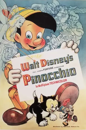 Plakat do filmu "Pinokio" #635463
