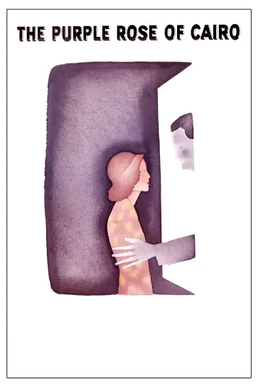 Plakat do filmu "Purpurowa róża z Kairu" #137636