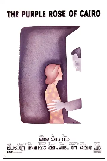 Plakat do filmu "Purpurowa róża z Kairu" #137638