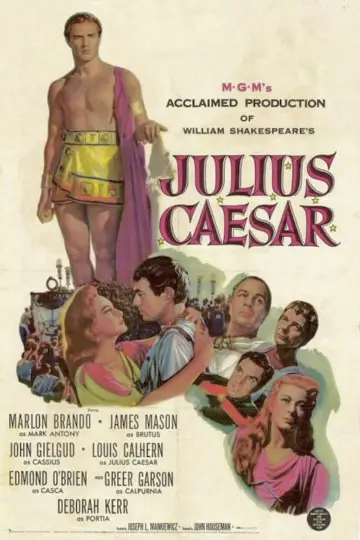 Plakat do filmu "Juliusz Cezar" #1057720