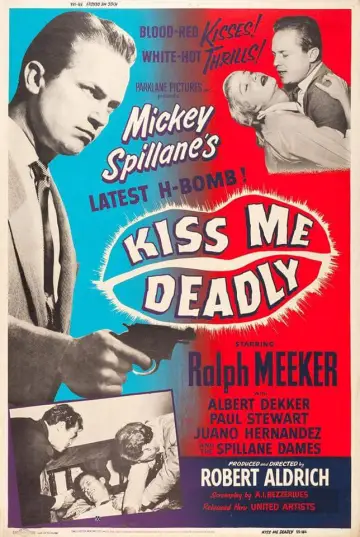 Plakat do filmu "Śmiertelny pocałunek" #235468
