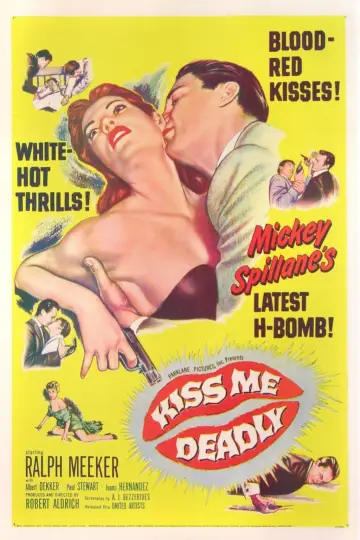 Plakat do filmu "Śmiertelny pocałunek" #235473