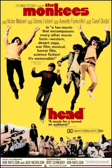 Plakat do filmu "Head" #481731