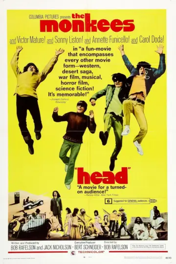 Plakat do filmu "Head" #696714