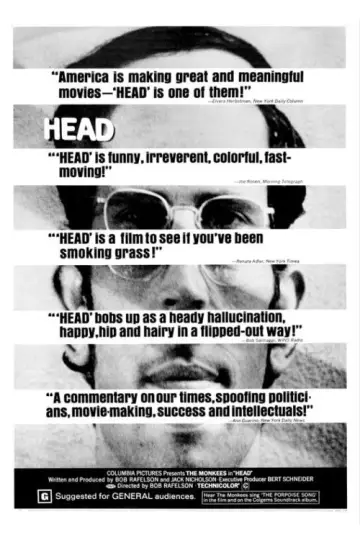 Plakat do filmu "Head" #696724