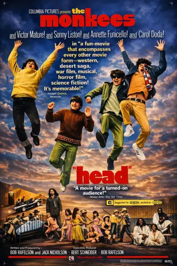 Plakat do filmu "Head" #696740