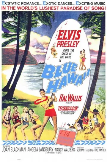 Plakat do filmu "Błękitne Hawaje" #1033287