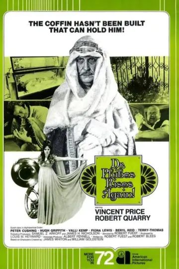 Plakat do filmu "Dr. Phibes powraca (1972)" #1073862