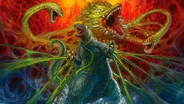 Zasłona do filmu "Godzilla kontra Biollante" #868379