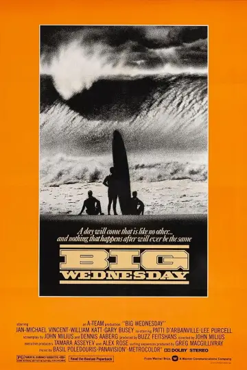 Plakat do filmu "Big Wednesday" #1041550