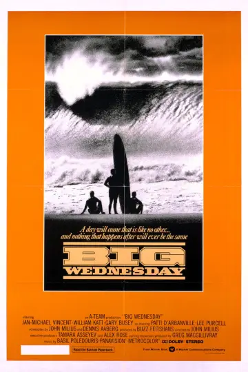 Plakat do filmu "Big Wednesday" #1041553