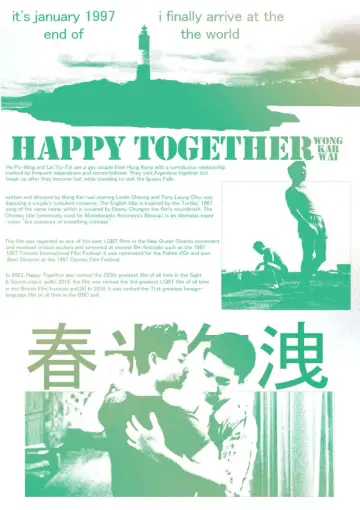 Plakat do filmu "Happy Together" #867468