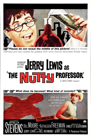 Plakat do filmu "Zwariowany profesor" #109735