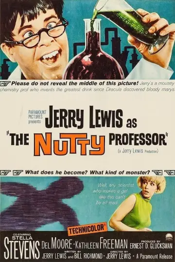 Plakat do filmu "Zwariowany profesor" #109746