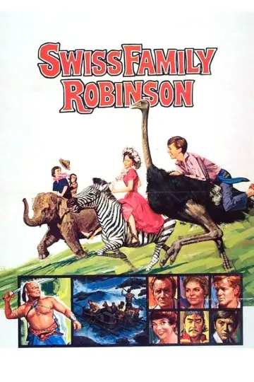 Plakat do filmu "Szwajcarska rodzina Robinsonów" #130865