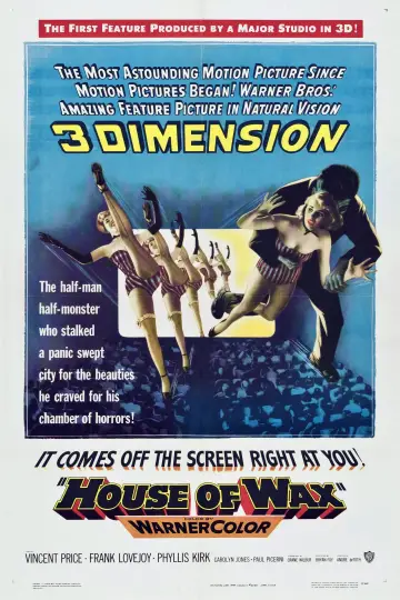 Plakat do filmu "Gabinet figur woskowych" #148596