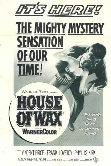 Plakat do filmu "Gabinet figur woskowych" #148599