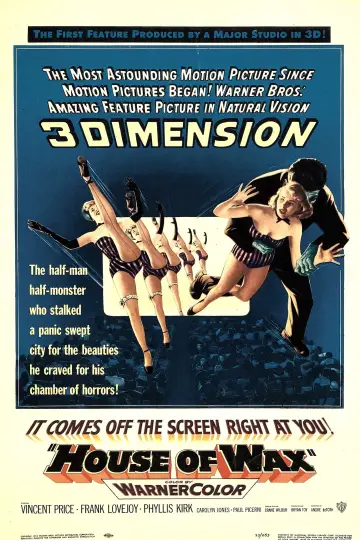 Plakat do filmu "Gabinet figur woskowych" #148605