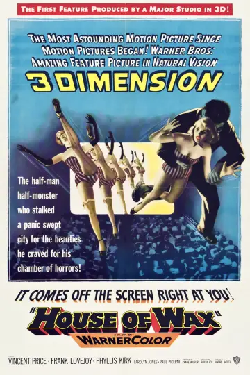 Plakat do filmu "Gabinet figur woskowych" #916990