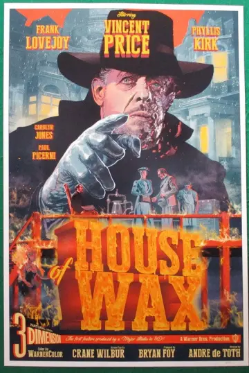 Plakat do filmu "Gabinet figur woskowych" #916991