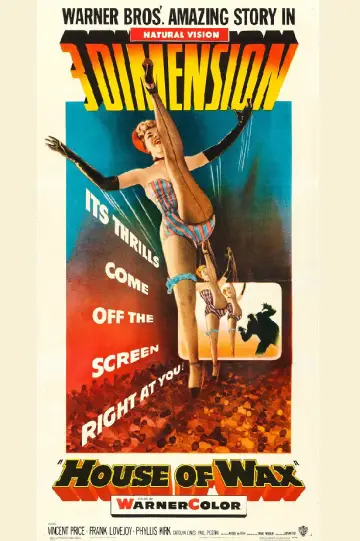 Plakat do filmu "Gabinet figur woskowych" #916992