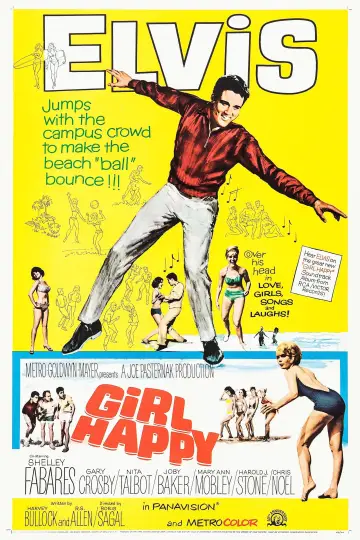 Plakat do filmu "Girl Happy" #677626
