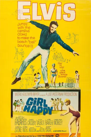 Plakat do filmu "Girl Happy" #677636