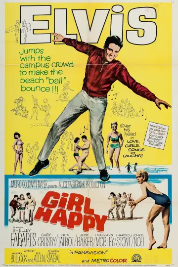 Plakat do filmu "Girl Happy" #677638