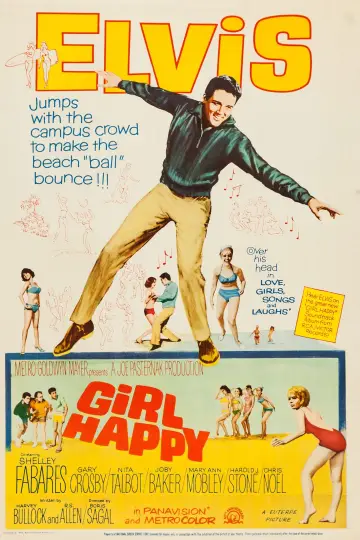 Plakat do filmu "Girl Happy" #677639