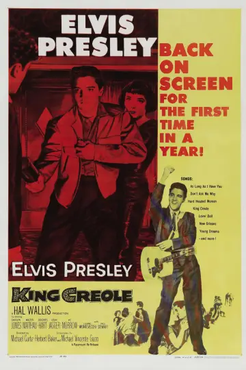 Plakat do filmu "Król Kreol" #142444