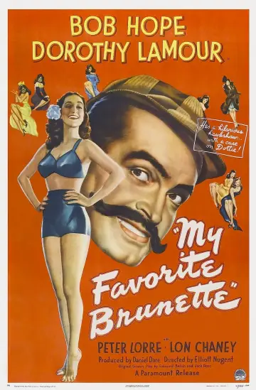 Plakat do filmu "My Favorite Brunette" #1054939