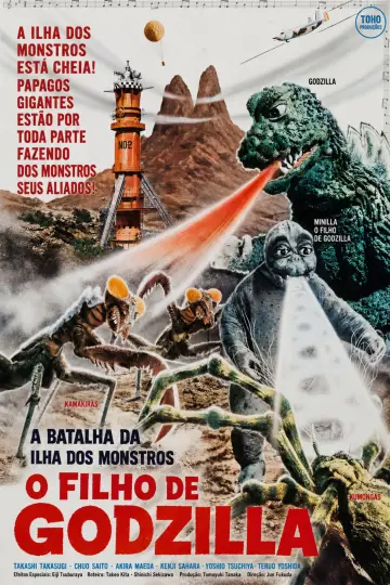 Plakat do filmu "Syn Godzilli" #1440355