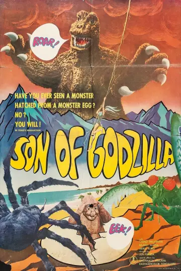 Plakat do filmu "Syn Godzilli" #152523