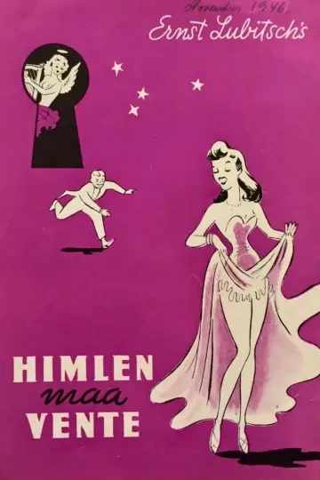 Plakat do filmu "Niebiosa mogą zaczekać" #395322