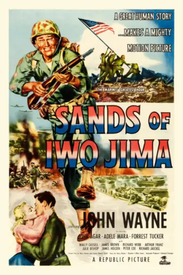 Plakat do filmu "Piaski Iwo Jimy" #1071376