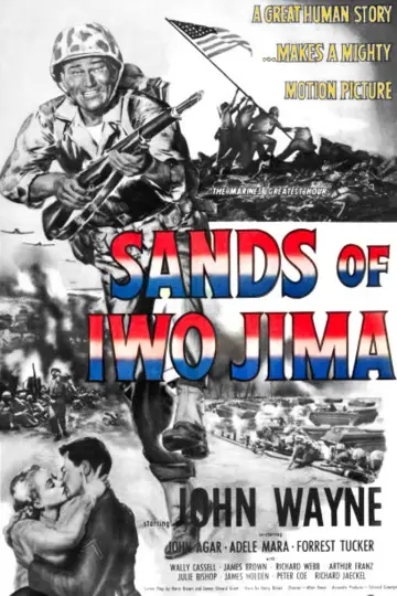 Plakat do filmu "Piaski Iwo Jimy" #1071377