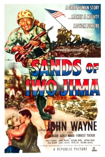 Plakat do filmu "Piaski Iwo Jimy" #1071380