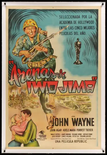 Plakat do filmu "Piaski Iwo Jimy" #428268