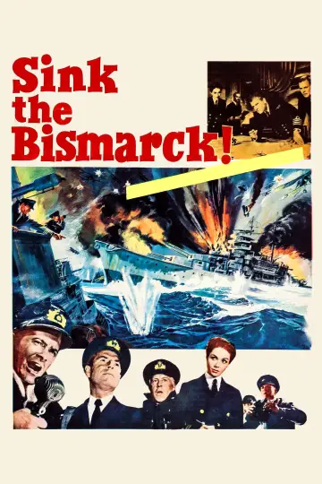 Plakat do filmu "Zatopić pancernik Bismarck!" #1064167