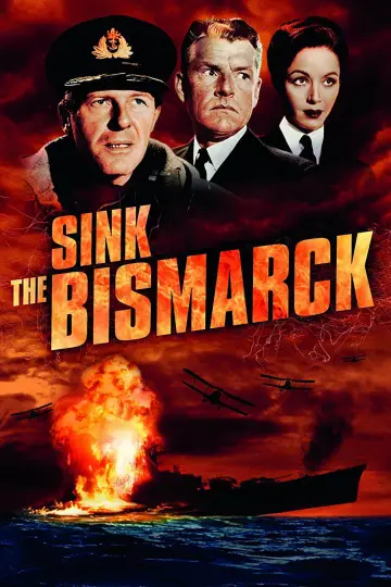 Plakat do filmu "Zatopić pancernik Bismarck!" #1064168