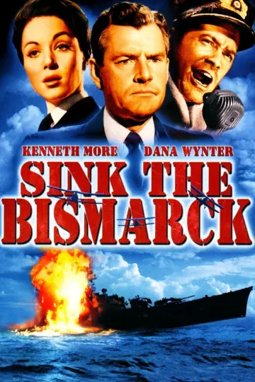 Plakat do filmu "Zatopić pancernik Bismarck!" #1064169